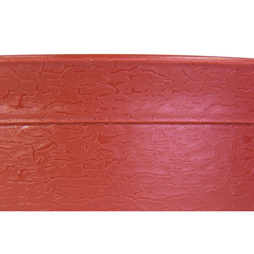 EMSCO Group Expandable Hose Hider, Hose Storage Pot, Rustic Terracotta